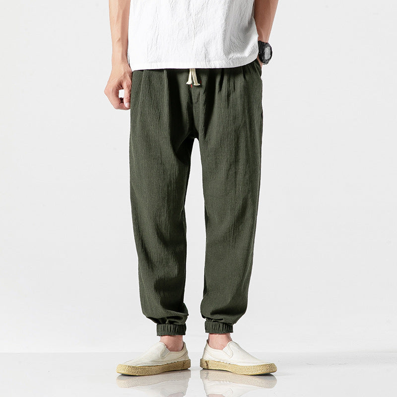 Linen Cotton Pants